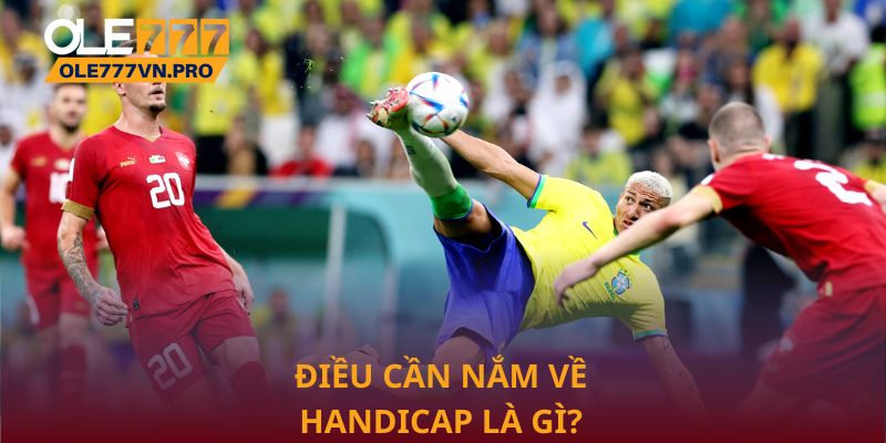 Handicap Là Gì Và Cách Áp Dụng Hiệu Quả Trong Cá Cược Ole777 1 Điều cần nắm về Handicap là gì?